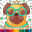 Cute Puppy Pixel Art