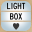 Light up letter box