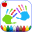 Kids Finger Painting Coloring