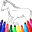 Horse coloring pages game 1450