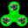 Fidget Spinner Glow