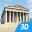 Acropolis educational 3D scene 1.25