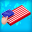 Drop ASMR: Flag Puzzle Game