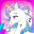 Rainbow Unicorn Color Numbers 1.3