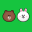 BROWN & CONY Emoji Stickers - LINE FRIENDS