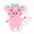 Pink Piggy Animated Stickers 1.5