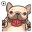 Animated Funny French Bulldog